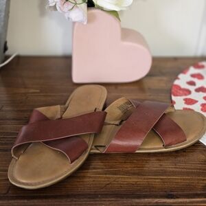 a new day Brown Women's Sandals